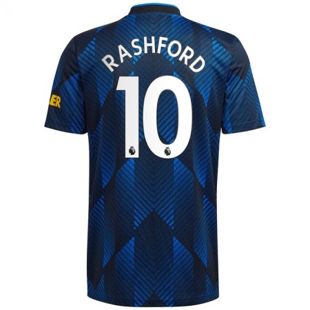 Fußballtrikots Manchester United Marcus Rashford 10 Auswärts Trikotsatz 2021-2022